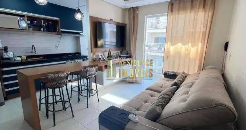 Apartamento com 2 dormitórios à venda, 54 m² por r$ 275.000,00 - jardim piazza di roma ii - sorocaba/sp