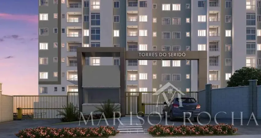 Apartamento 2 dormitórios para venda em parnamirim, nova parnamirim, 2 dormitórios, 1 suíte, 2 banheiros, 1 vaga