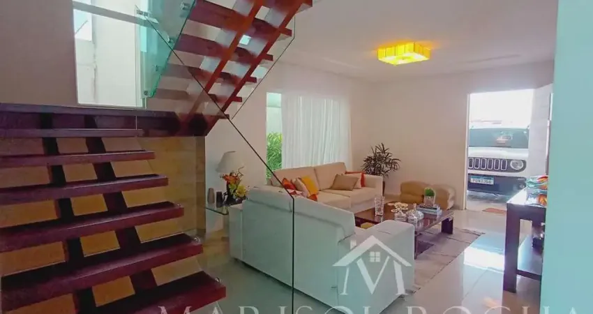 Casa em condomínio para venda em natal, pitimbu, 4 dormitórios, 2 suítes, 4 banheiros, 4 vagas