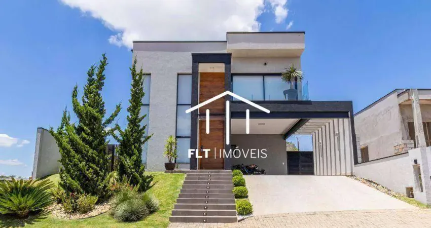 Casa com 4 dormitórios à venda, 381 m² por r$ 2.850.000,00 - condomínio residencial shamballa iii - atibaia/sp