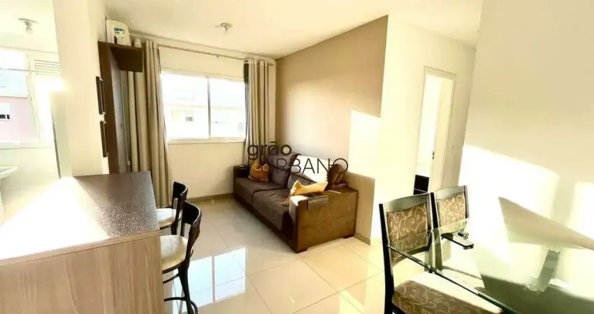 Apartamento com 2 quartos no bairro são josé em canoas mobiliado para locação