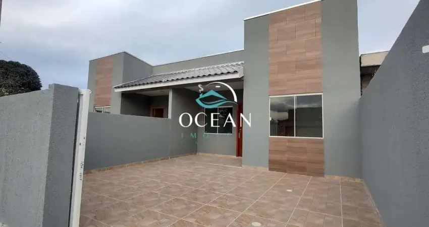 Casdas novas com 3 quartos em Pontal do Parana