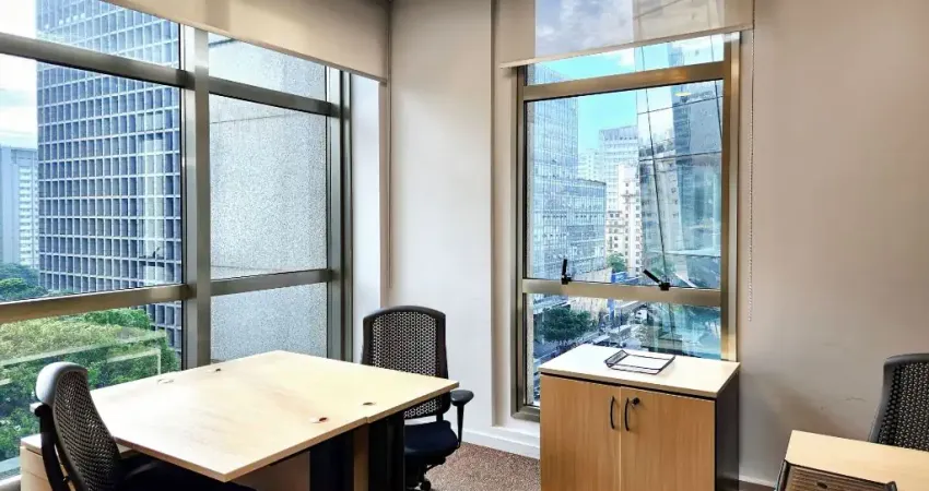 Acesso ilimitado ao escritório no sao paulo, paulista trianon – alameda campinas