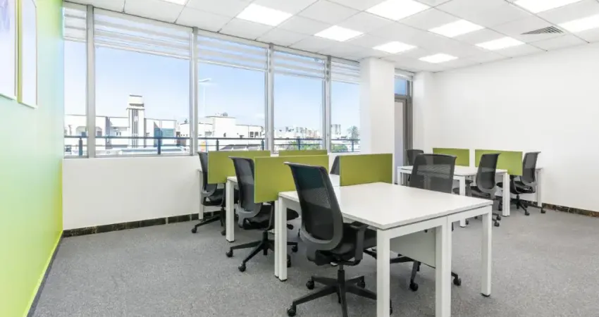 Conviva em um ambiente de coworking colaborativo no porto alegre, carlos gomes 222