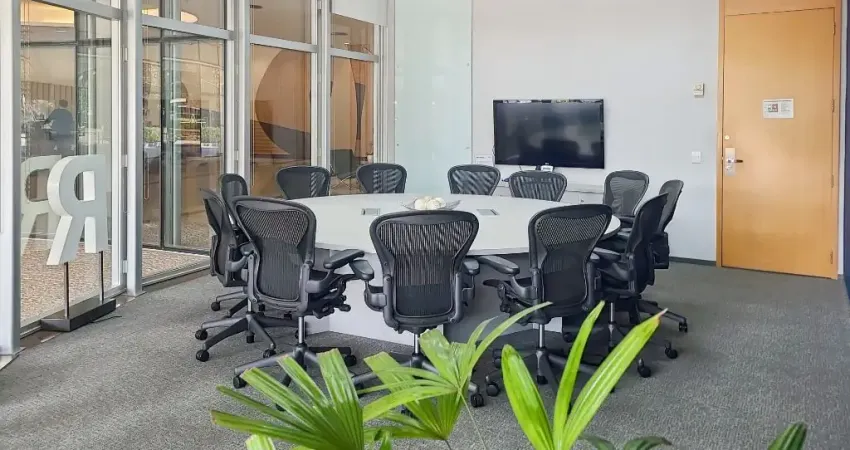 Aproveite o escritório em espaço aberto pronto para uso para 10 pessoas no campinas, shopping galleria plaza - rodovia dom pedro