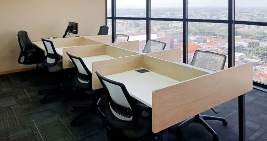 Reserve um espaço de coworking ou ocupe uma mesa rotativa no curitiba,  centro empresarial jatobá – sete de setembro