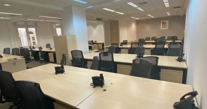 Grande espaço de escritório para alugar para 60 pessoas em rio de janeiro, galeria sul america
