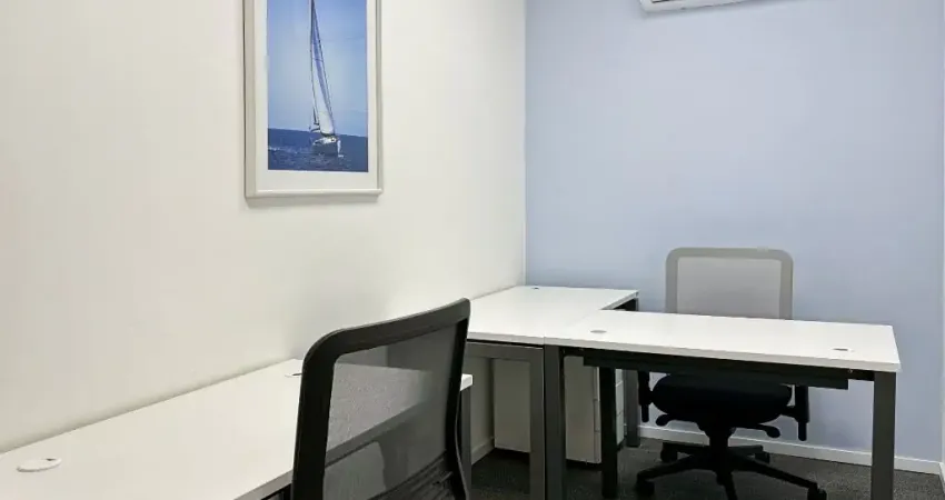 Acesso completo a um espaço de escritório profissional para 2 pessoas no rio de janeiro, o2 corporate barra