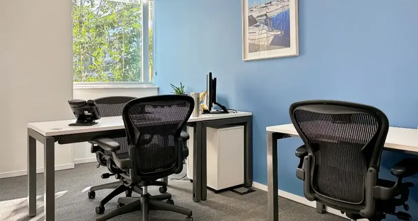 Espaço de escritório privativo para 3 pessoas no rio de janeiro, o2 corporate barra