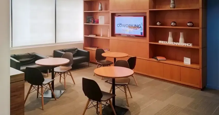 Acesse espaços de coworking profissionais no renaissance work center