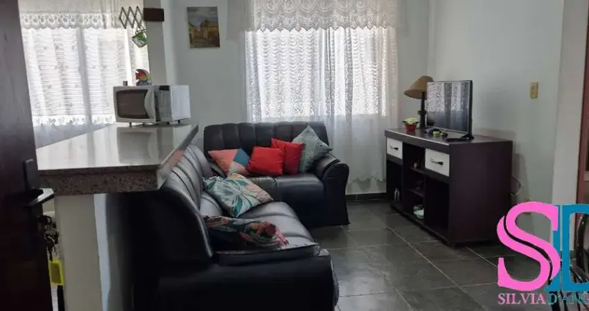Apartamento mobiliado com 2 dormitórios próximo à praia conforto, praticidade e ótimo investimento.