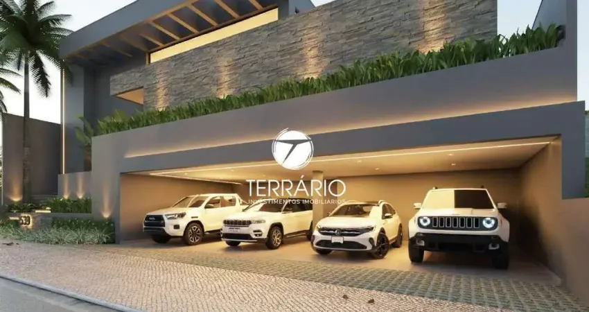 Casa à venda no Garden Residence em Varginha com piscina, 3 suítes, 4 vagas - Imóvel em construção. Condomínio Fechado.