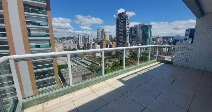 Apartamento com 3 quartos para alugar na Rua Oswaldo Cruz, 455, Boqueirão, Santos