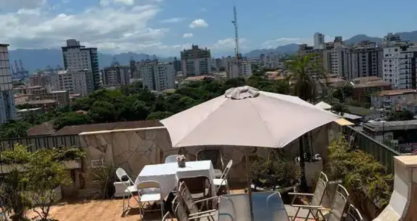 Cobertura com 4 quartos à venda na Rua Doutor Egydio Martins, 1, Ponta da Praia, Santos