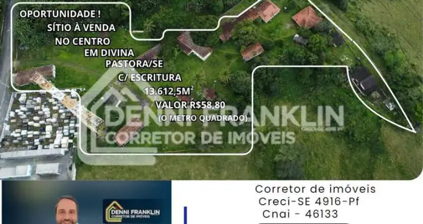 Fazenda/Sítios/Chácaras no bairro Centro , em Divina Pastora