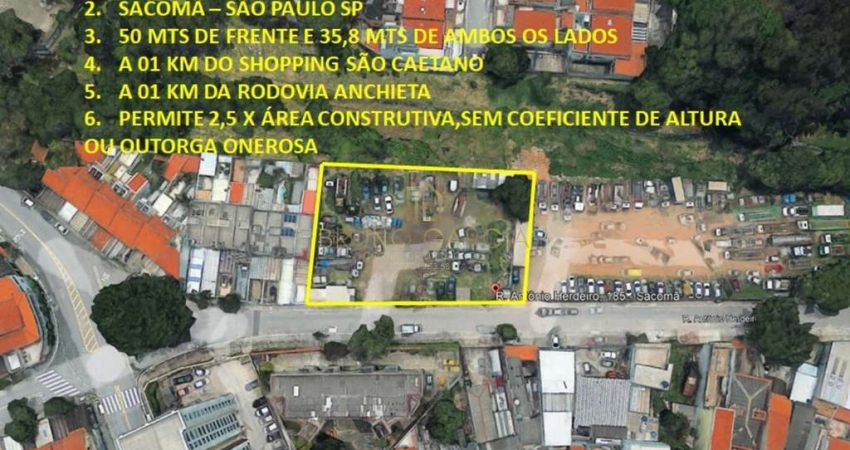 Terreno à venda em São Paulo-SP, bairro Sacomã: oportunidade única para investimento imobiliário!
