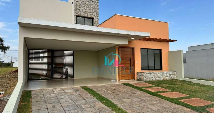 Casa com 3 dormitórios à venda, 135 m² por R$ 750.000,00 - Condomínio Bella Vittà - Araraquara/SP