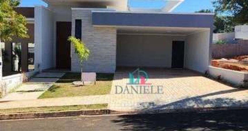 Casa térrea com 3 dormitórios localizada no condomínio Reserva do Campo