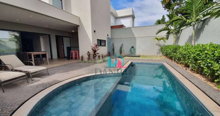 Sobrado com 3 suítes localizado no condomínio Quinta das Tipuanas.