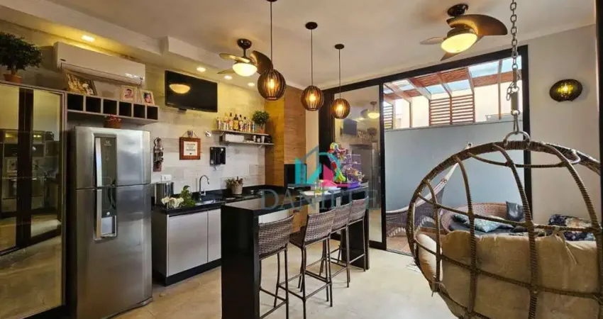 Casa com 3 dormitórios à venda, 168 m² por  Condomínio Quinta do Salto - Araraquara/SP