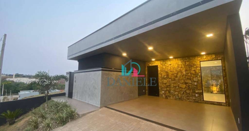Casa com 3 dormitórios à venda, 141 m² por R$ 800.000,00 - Condomínio Tivoli - Araraquara/SP