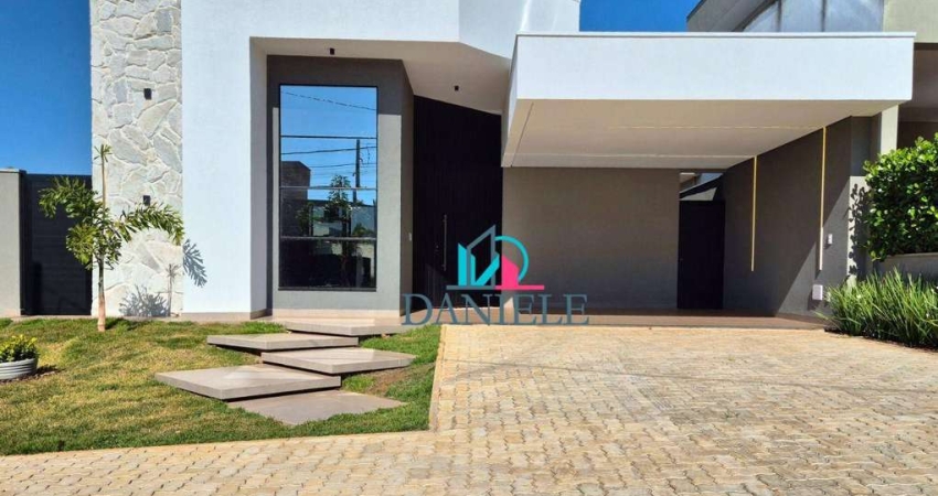 Casa térrea com 3 suítes localizada no condomínio Buona Vita.