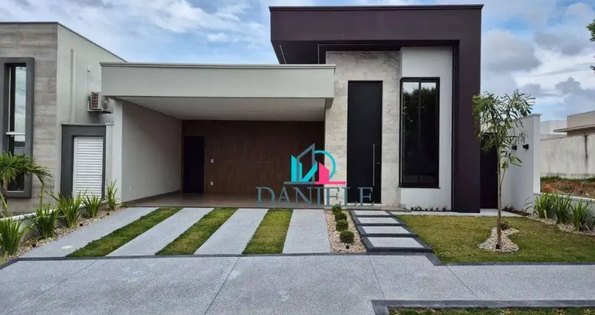 Casa térrea com 3 suítes localizada no condomínio village damha iii.