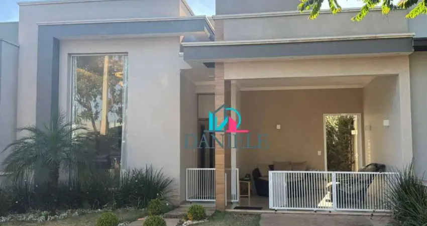 Casa térrea com 3 dormitórios localizada no condomínio alvorada.