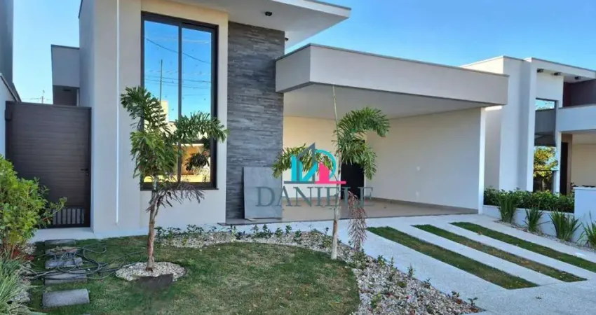 Casa térrea com 3 suítes localizada no condomínio village damha iii.