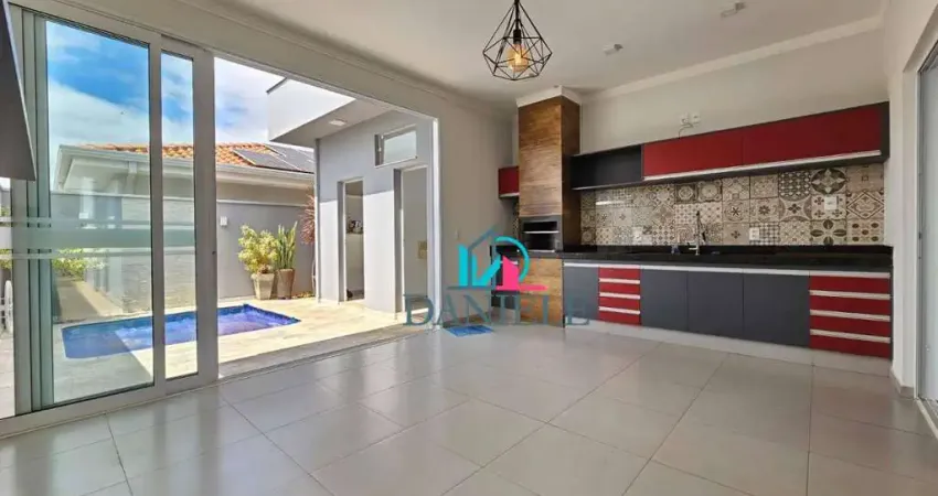 Casa térrea com 3 suítes localizada no condomínio village damha ii.