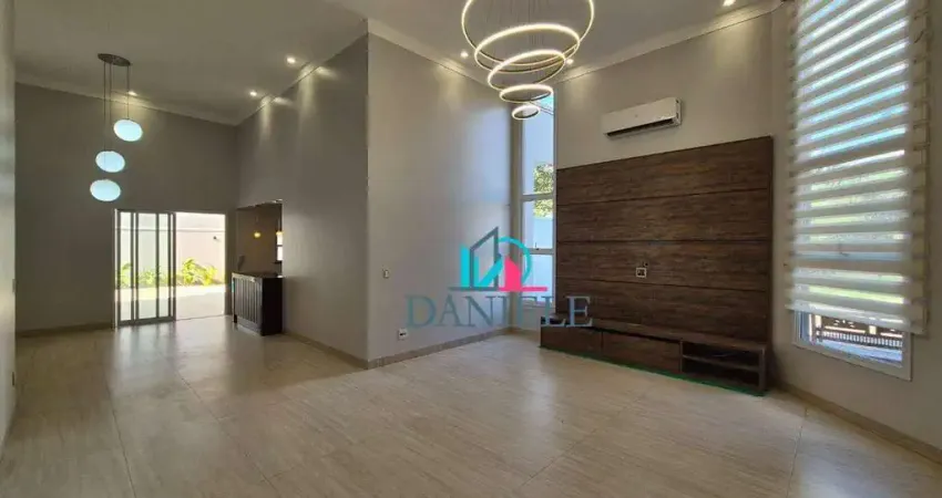 Casa térrea com 3 suítes localizada no condomínio acácias i.