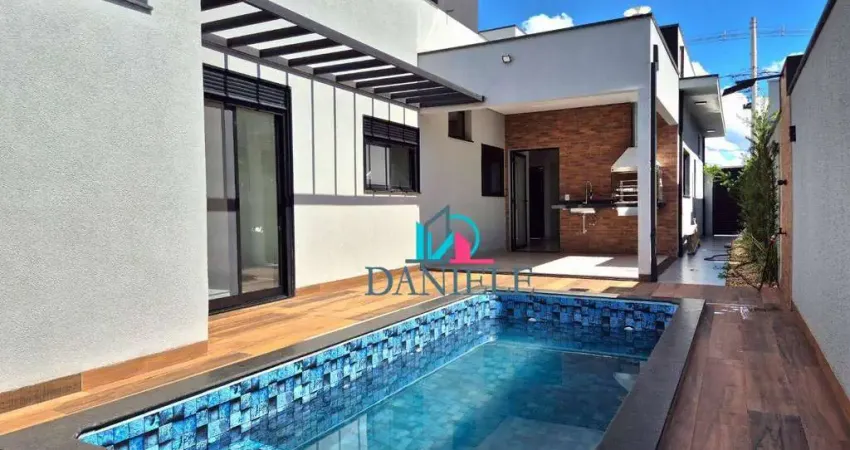 Casa térrea com 3 dormitórios localizada no condomínio volpi.