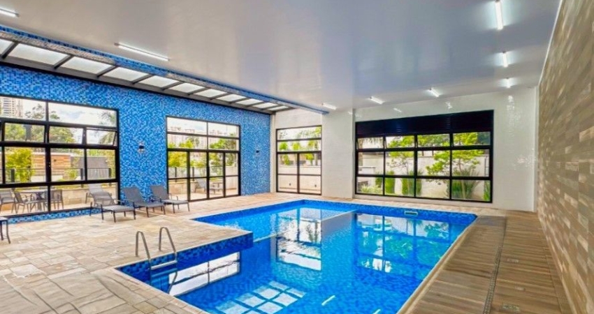 Apartamento cond Clube Ecoville, 105m², 03 quartos, área externa, piscina aquecida