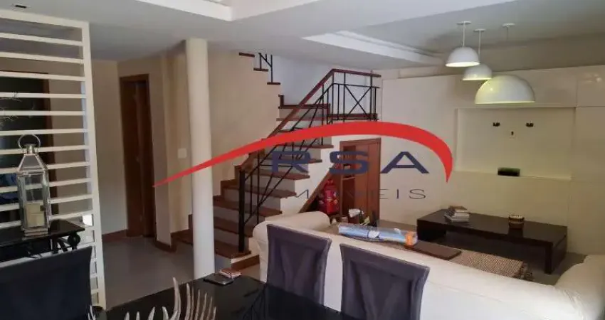 Casa de alto padrão em condomínio na freguesia (jacarepaguá), rio de janeiro - rj, com 3 quartos, 3 suítes e 210m².