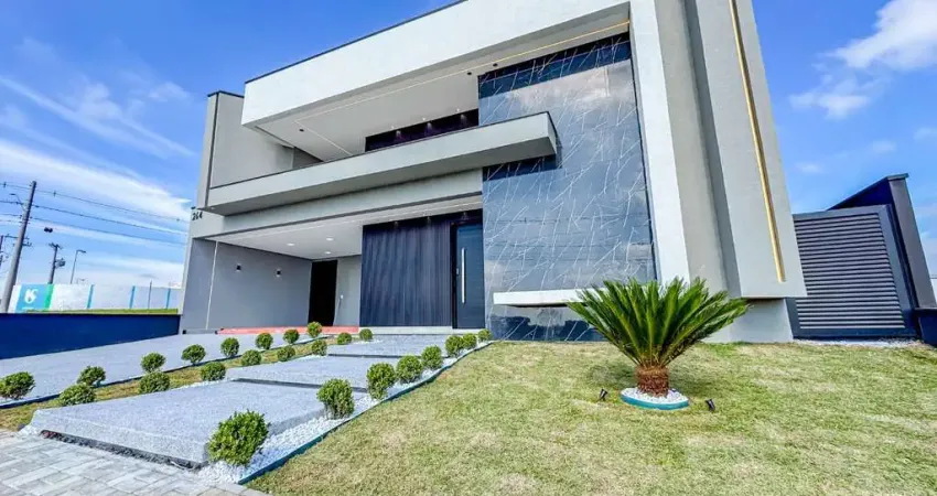 Linda casa térrea à venda no condomínio santa mônica em caçapava - sp