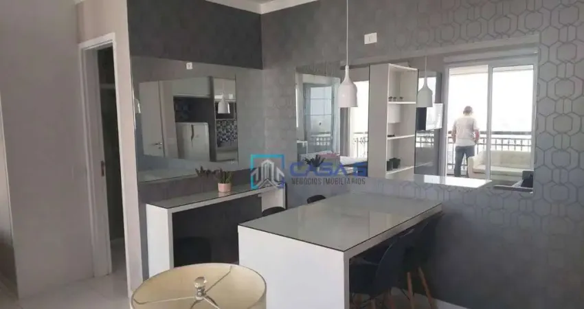 Apartamento com 1 dormitório para alugar, 45 m² por R$ 3.836,00/mês - Jardim Anália Franco - São Paulo/SP