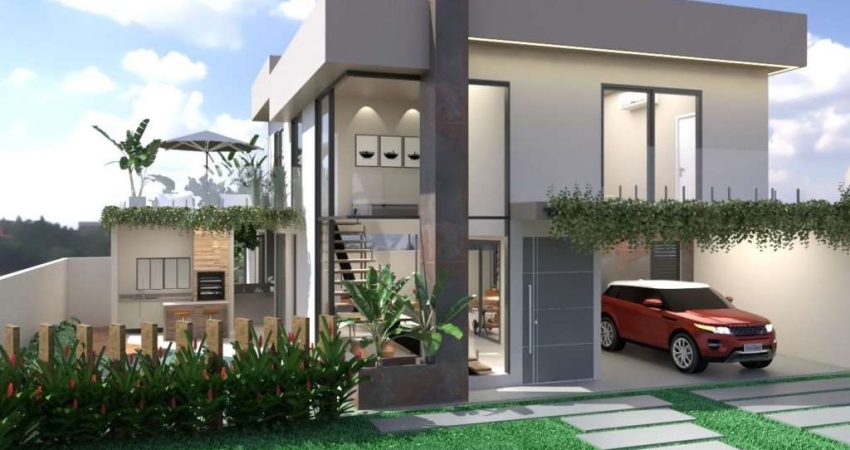 Casa novinha em condominio próximo a Embraer com 4 suites.