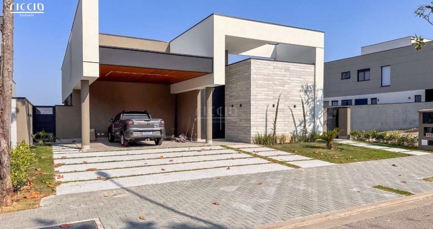 Espetacular Casa Térrea NOVA Alphaville II, Com vista Linda nos Fundos - 4 SUÍTES, Construção de 277 m² e 553 m² de terreno - PRONTA PARA MORAR