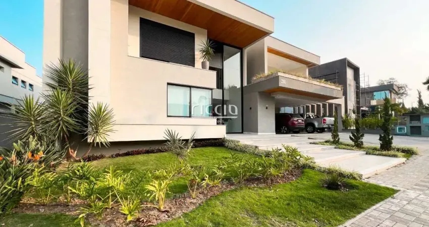 Casa à venda no urbanova avalia permuta, luxuosa com 5 suítes, 600 m² útil com infra p/ elevador - reserva do paratehy urbanova - sjcampos/sp