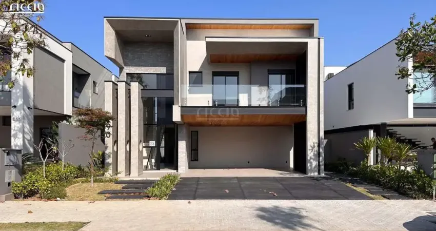 Sobrado à venda Condomínio Alphaville 2 Urbanova SJC, 4 SUÍTES + Escritório/Suíte térreo, 480 m² de A.C e 525,07 m² de Terreno
