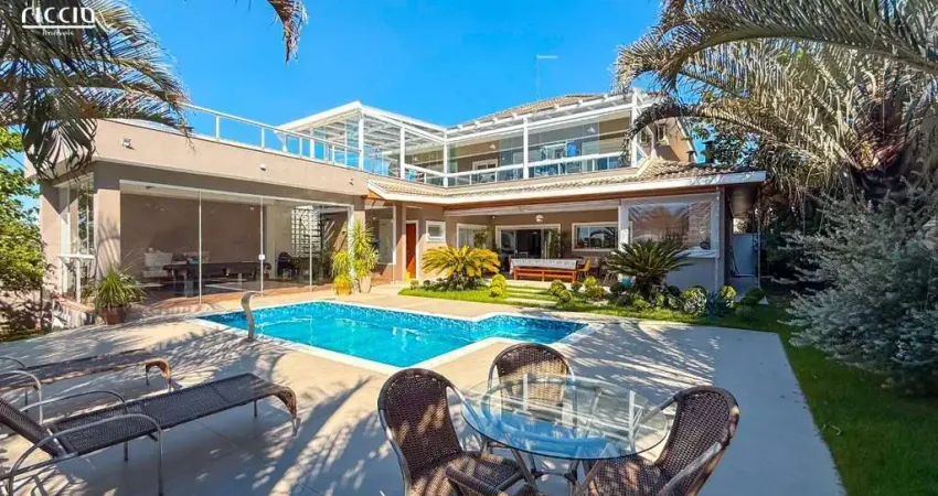 Imóvel com renda - casa à venda no urbanova sjc 4 suítes + escritório, piscina - pronta p/ morar! 400 m² útil e 700 m² de terreno reserva do paratehy