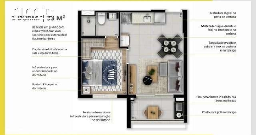 Ao lado do Shopping Colinas - Vision 150 m² - 2 dorms, suíte - Planta Garden