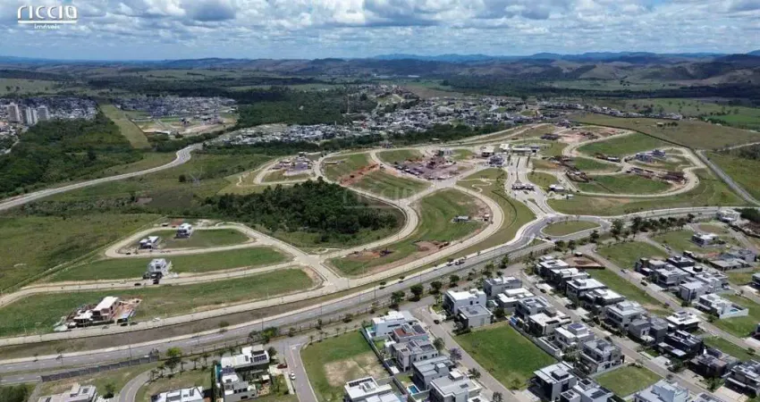 Terreno em declive com 330 m² com vista para as montanhas no condominio terras alpha urbanova - proximo do lazer e da portaria