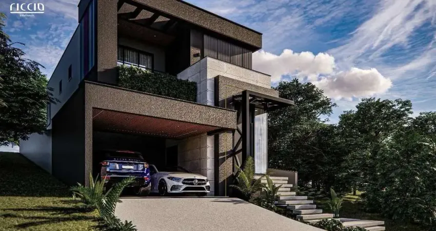 Sobrado de 300m² à venda no condomínio terras alpha - são josé dos campos