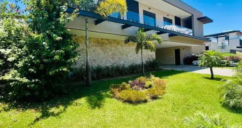 Casa térrea no condominio reserva do paratehy sul - urbanova 4 suítes, elevador e cinema privativo