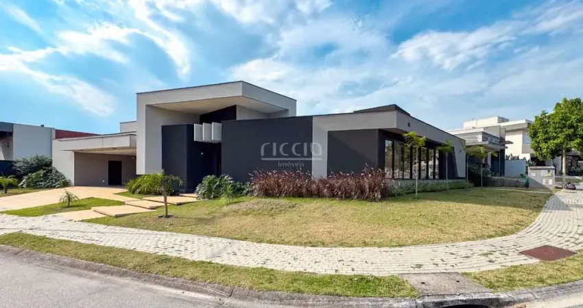 Casa terrea à venda no condomínio colinas do paratehy - urbanova - 4 suítes e piscina