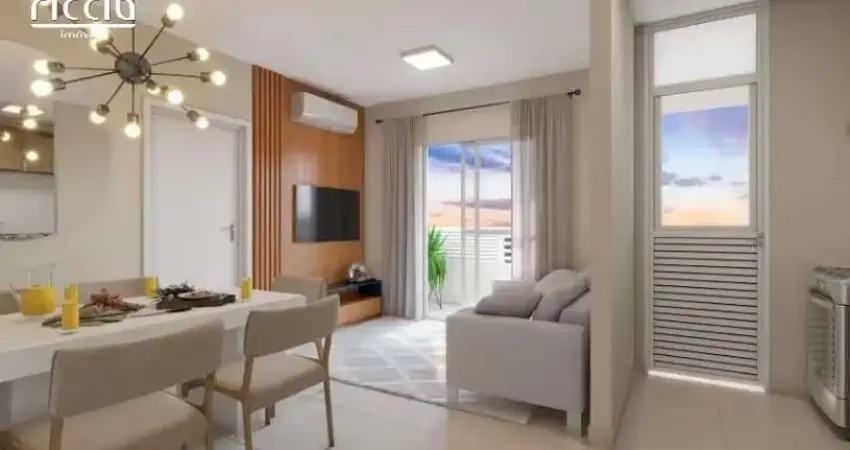 Apartamento no edifício antônio carlos - parque industrial com 44, 2 dormitórios