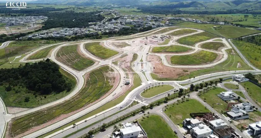 Terreno à venda no urbanova em sjc - em declive próximo ao lazer 385,00 m2 na parte alta no cond. terras alpha em são josé dos campos