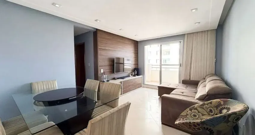 Apartamento no edificio ilha bela - parque industrial de 77m², 3 dormitórios, 1 suíte, 2 vagas - reformado, andar alto