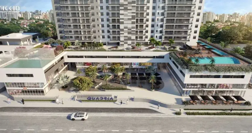 Apartamento à venda no jardim aquarius - ed. quadria aquarius - 69,73 m², 2 dormitórios (1 suíte), ampla sacada, 1 vaga - andar alto